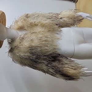 Fanny’s Ostrich Vintage Feather Cropped Jacket